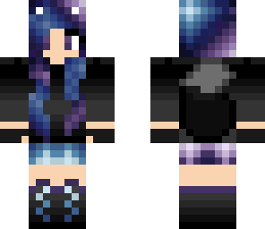 uptated galaxy wolf girl