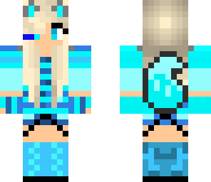 Blue Wolf | Minecraft Skin