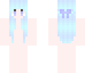 blue-cyan hair base - anime shading