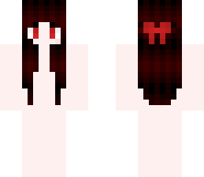 dark red hair base - anime shading