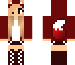 red fox girl