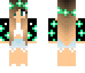 pastel green flower girl