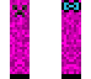 pink bow creeper