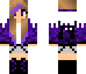 purple music girl