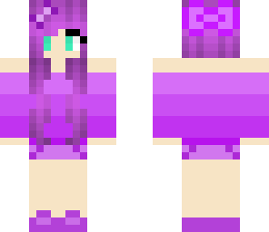 awesome purple girl