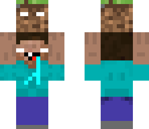 herobrine holding