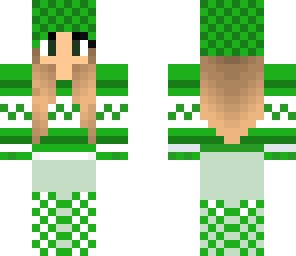 saint patricks day skin for a girl