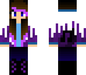purple music girl