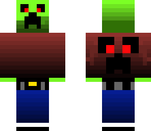teenage creeper faced slime