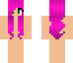 pink hair girl base