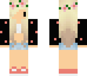 girl with flower crown