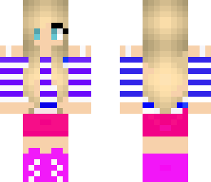girl striped