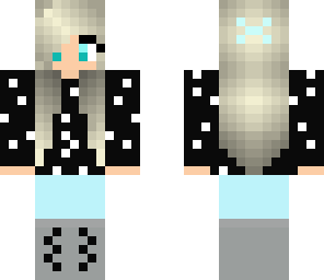 polka dot girl