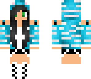 blue tiger girl