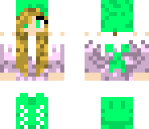 mint creeper girl