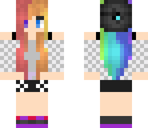 tile rainbow girl