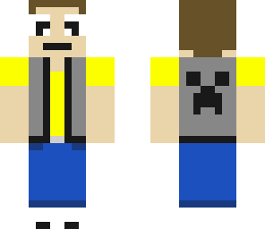 evantube's minecraft skin