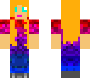 rainbow girl