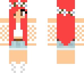 red head lace girl