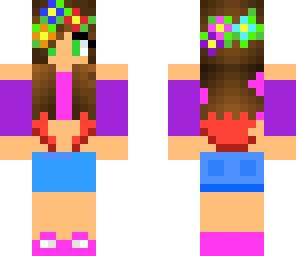 pretty flower girl