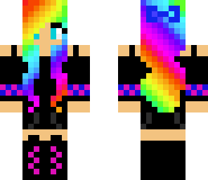 rainbow girl