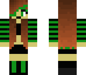cool green girl