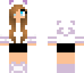 lavender panda girl