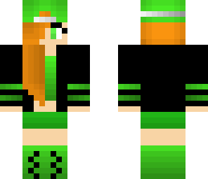 green hat girl