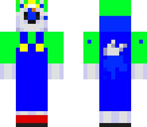 blue luigi tails