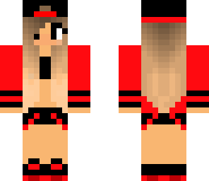 red and black
