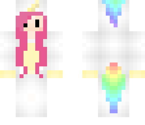 fixed her hair