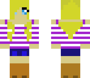 blonde with blue eyes