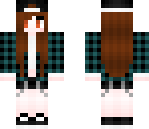 teal and black tomboy
