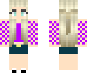 purple shirt girl