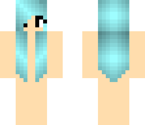 blue hair
