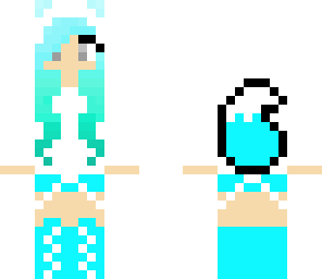 blue wolf girl