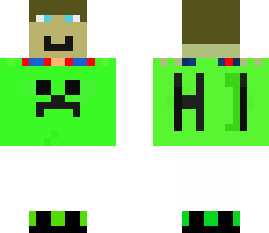 green neon creeper