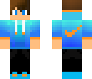 blue and orange nike