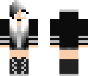 emo herobrine girl