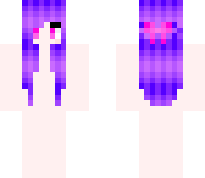indigo-purple hair base - anime shading