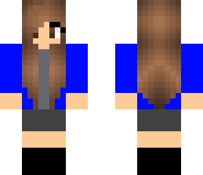 blue girl