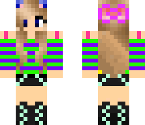 cute 3d bow girl update