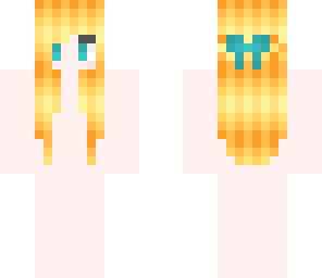 gold hair base - anime shading