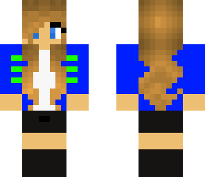 blue french girl