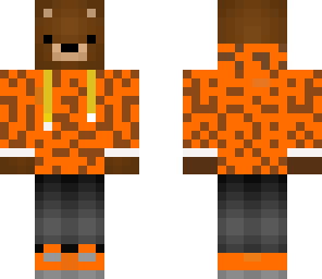 orange headset bear
