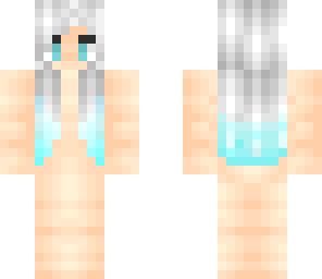siver ombre skin base