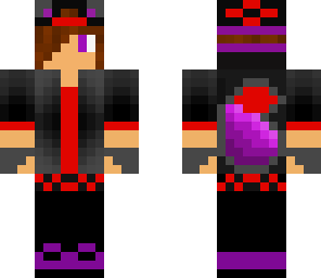 dark purple boy fox
