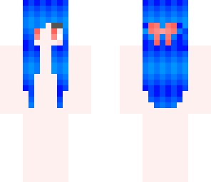 blue hair base - anime shading