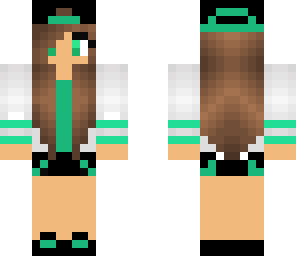 sea green girl gamer