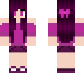 magenta girl